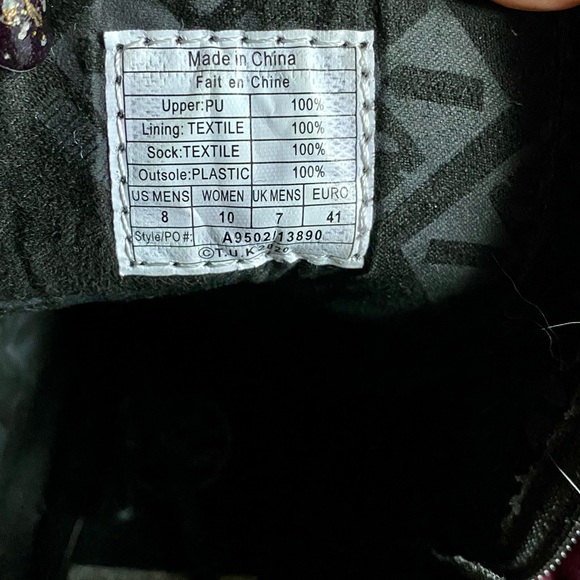 tuk Patent Leather Creeper Boots - Picture 8 of 10